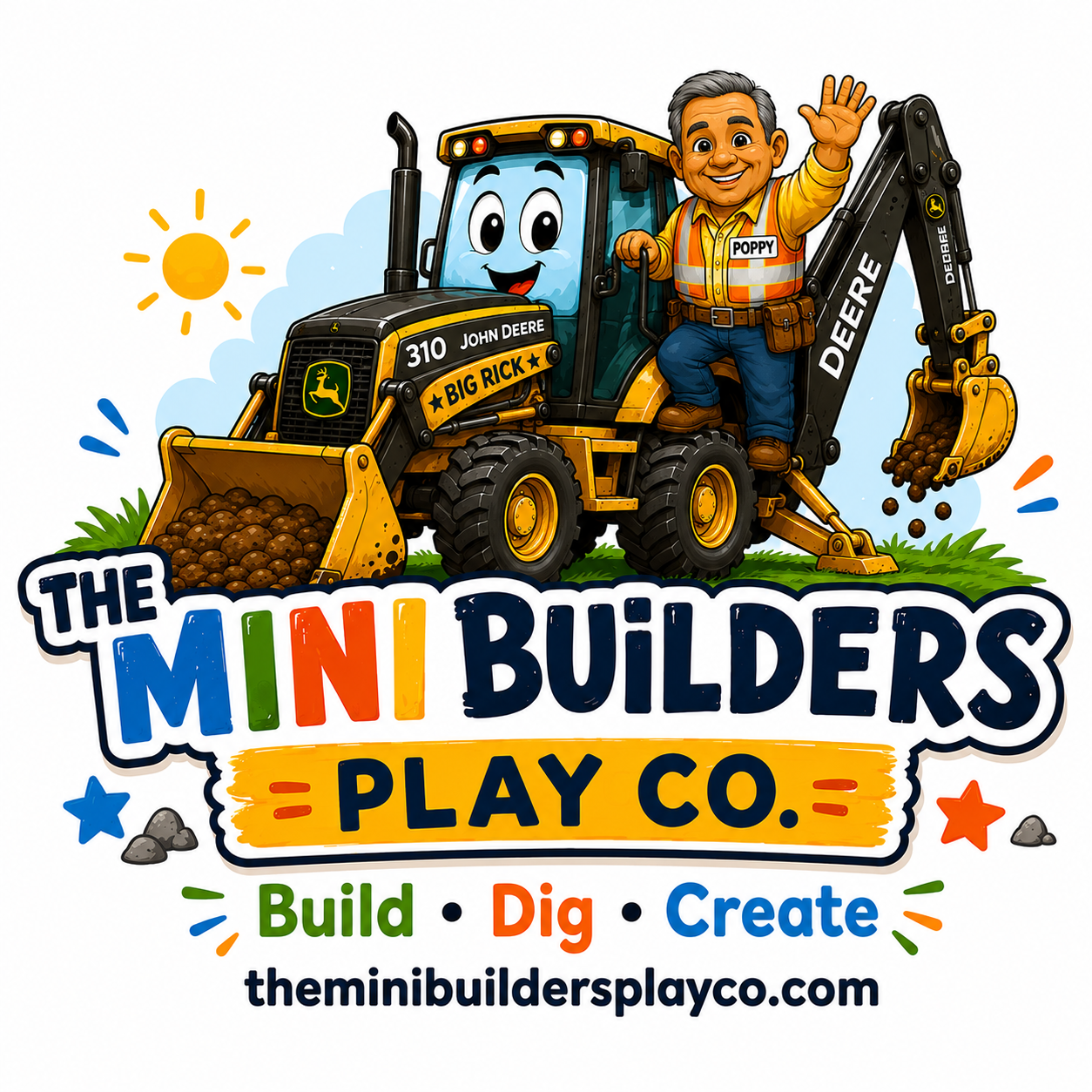 The Mini Builders Play Co. logo
